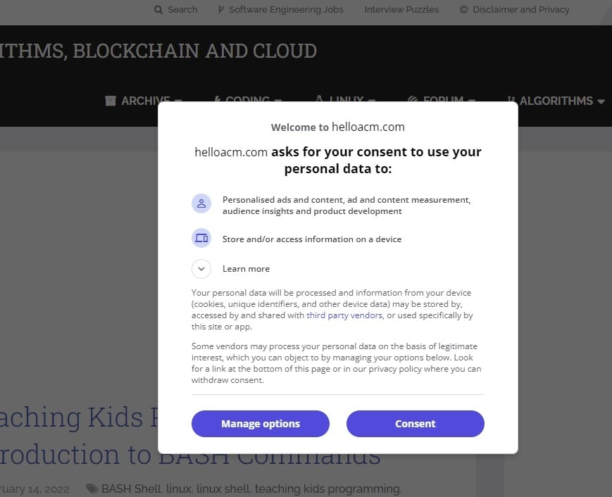 gdpr-message Adsense广告里需要开启GDPR设置 Adsense 广告 资讯 gdpr-message Adsense广告里需要开启GDPR设置 Adsense 广告 资讯